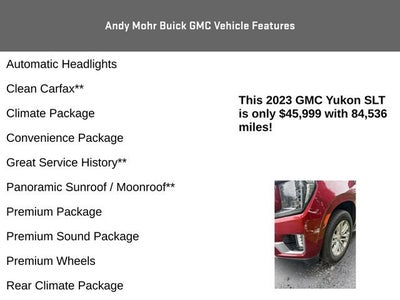2023 GMC Yukon SLT