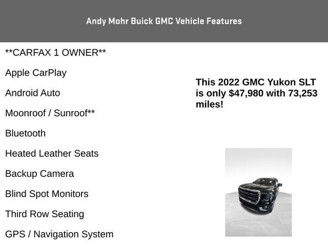 2022 GMC Yukon SLT