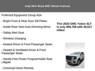 2023 GMC Yukon SLT