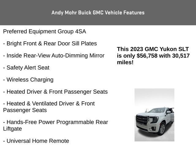 2023 GMC Yukon SLT
