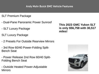 2023 GMC Yukon SLT
