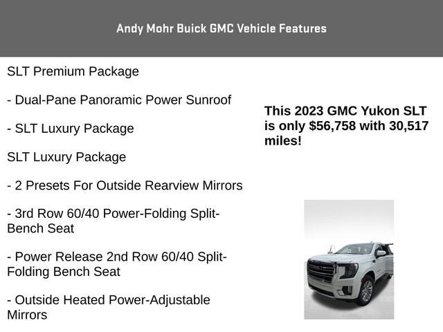 2023 GMC Yukon SLT