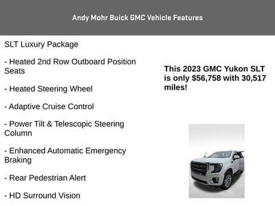 2023 GMC Yukon SLT