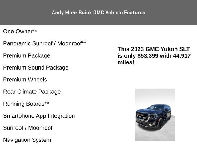 2023 GMC Yukon SLT