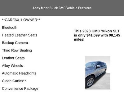 2023 GMC Yukon SLT