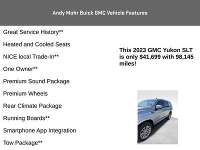 2023 GMC Yukon SLT