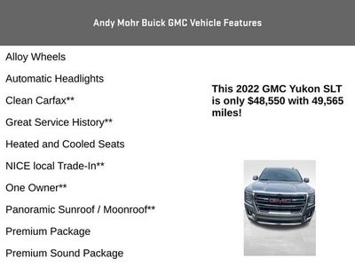 2022 GMC Yukon SLT