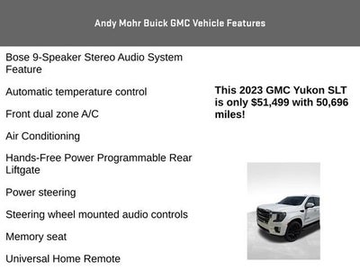 2023 GMC Yukon SLT