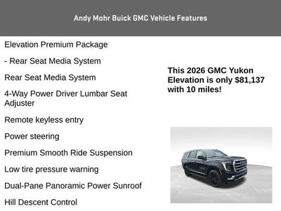 2026 GMC Yukon Elevation