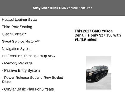 2017 GMC Yukon Denali