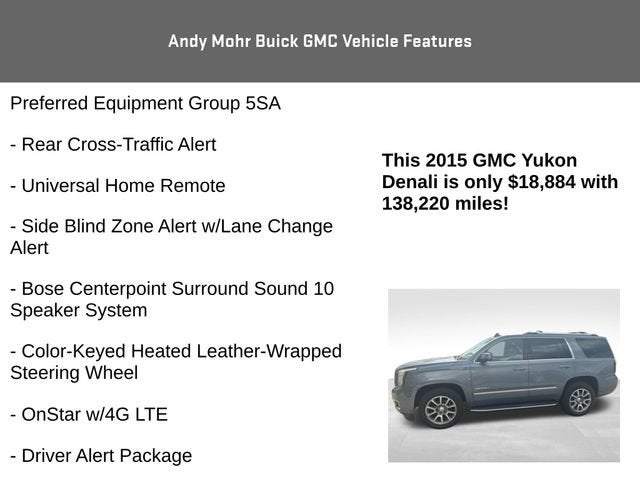 2015 GMC Yukon Denali