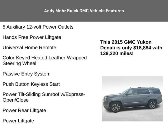 2015 GMC Yukon Denali