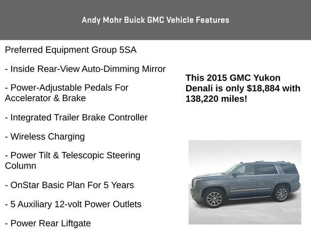 2015 GMC Yukon Denali
