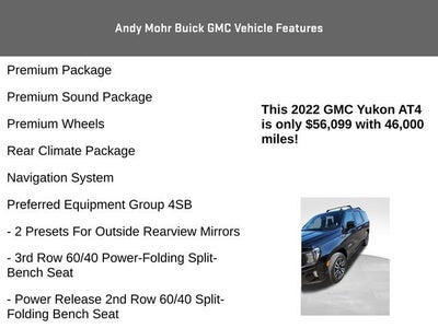 2022 GMC Yukon AT4