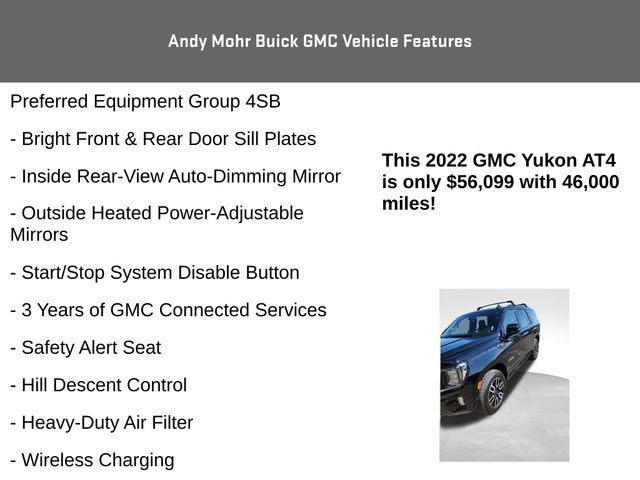 2022 GMC Yukon AT4