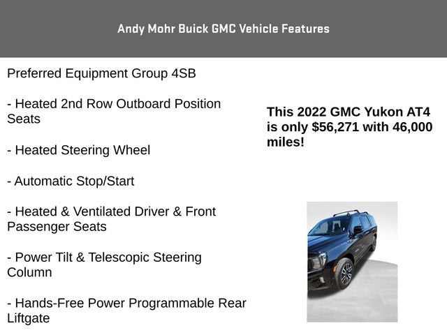 2022 GMC Yukon AT4