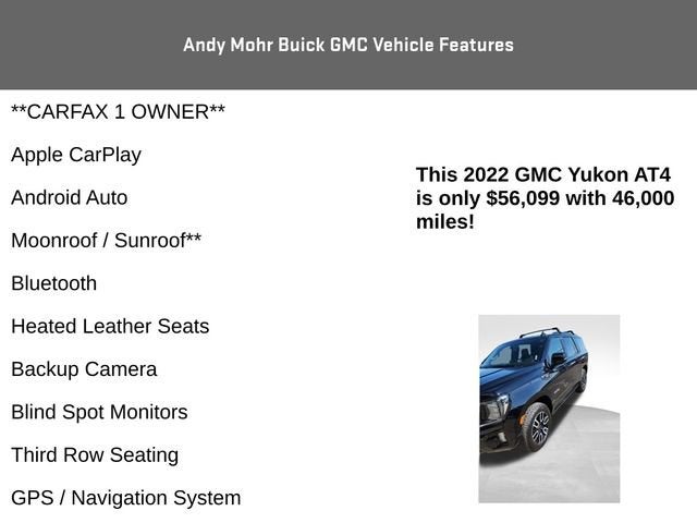 2022 GMC Yukon AT4