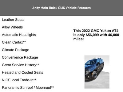2022 GMC Yukon AT4