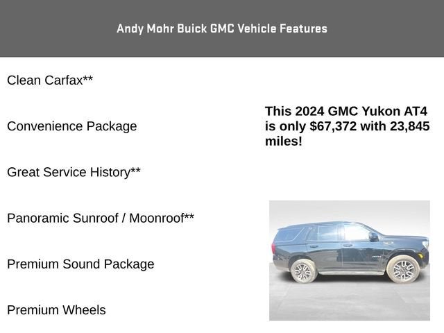 2024 GMC Yukon AT4