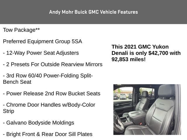 2021 GMC Yukon Denali