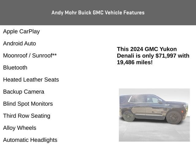 2024 GMC Yukon Denali