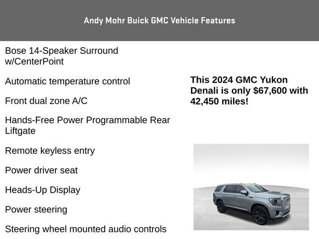 2024 GMC Yukon Denali