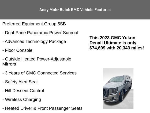 2023 GMC Yukon Denali Ultimate