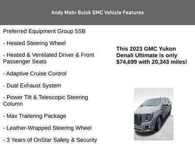 2023 GMC Yukon Denali Ultimate