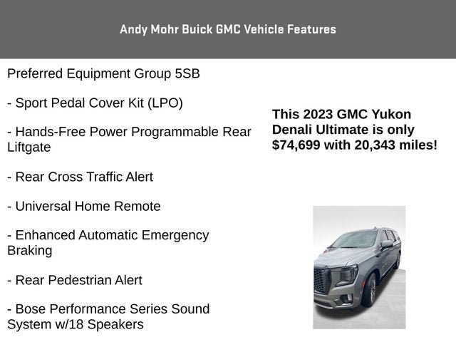2023 GMC Yukon Denali Ultimate
