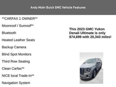 2023 GMC Yukon Denali Ultimate