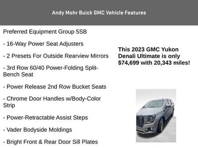 2023 GMC Yukon Denali Ultimate