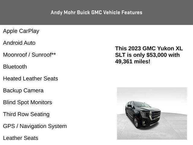 2023 GMC Yukon XL SLT