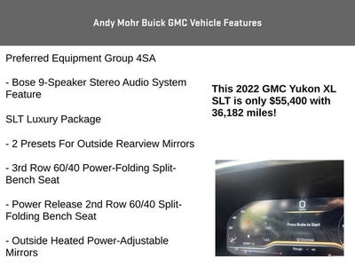 2022 GMC Yukon XL SLT