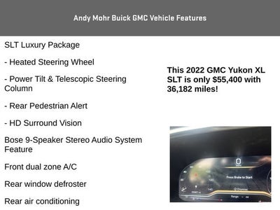 2022 GMC Yukon XL SLT