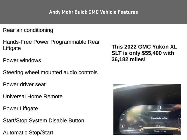 2022 GMC Yukon XL SLT
