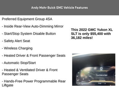 2022 GMC Yukon XL SLT