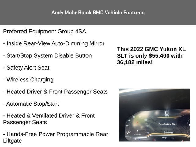 2022 GMC Yukon XL SLT