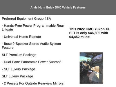2022 GMC Yukon XL SLT