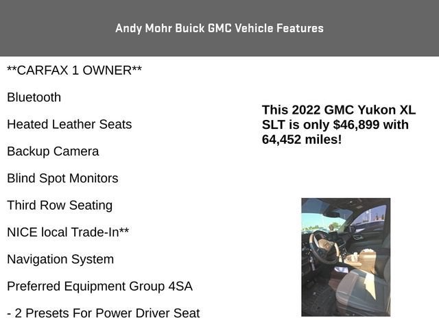 2022 GMC Yukon XL SLT