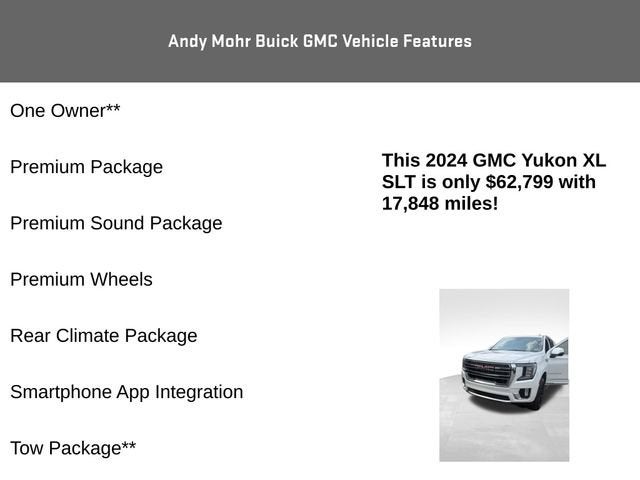 2024 GMC Yukon XL SLT