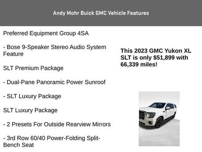 2023 GMC Yukon XL SLT