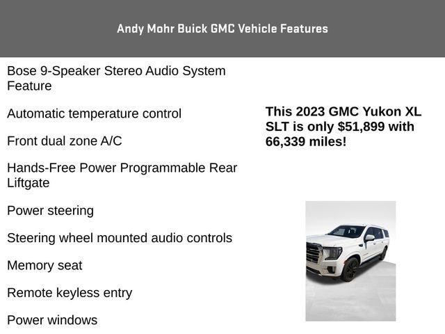 2023 GMC Yukon XL SLT