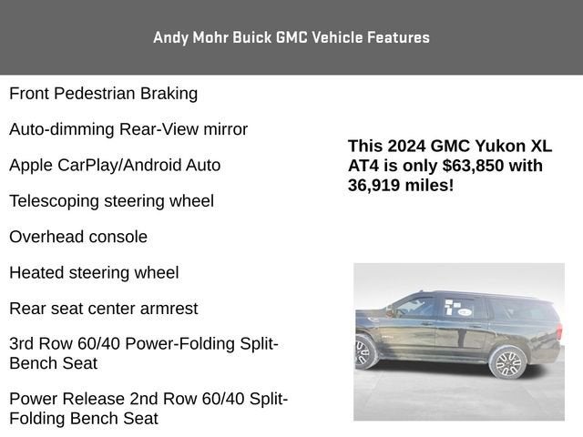 2024 GMC Yukon XL AT4