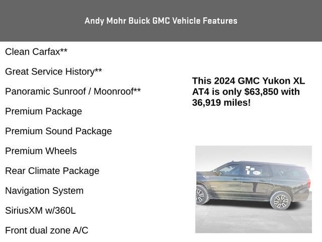 2024 GMC Yukon XL AT4