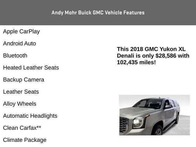 2018 GMC Yukon XL Denali