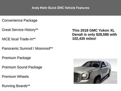 2018 GMC Yukon XL Denali