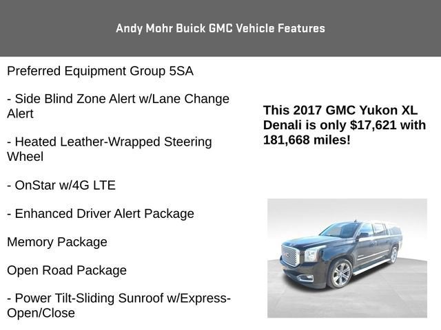 2017 GMC Yukon XL Denali