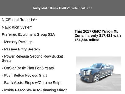 2017 GMC Yukon XL Denali