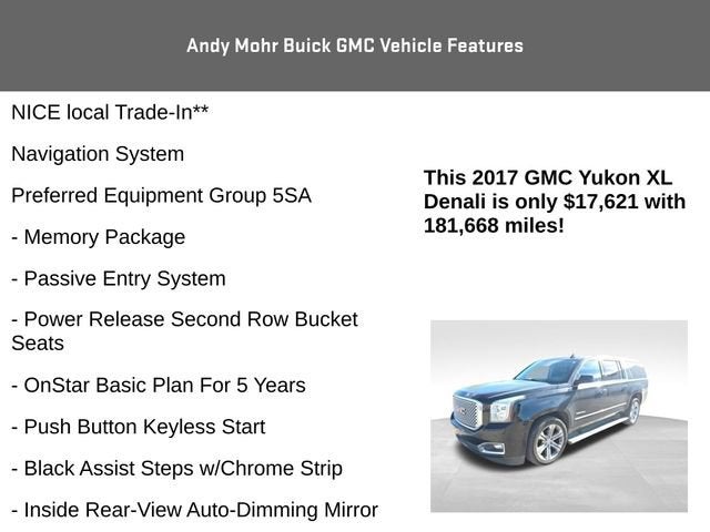 2017 GMC Yukon XL Denali