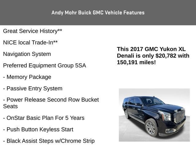 2017 GMC Yukon XL Denali